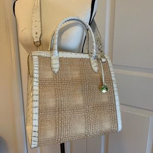 Brahmin Caroline Natural Sol Purse